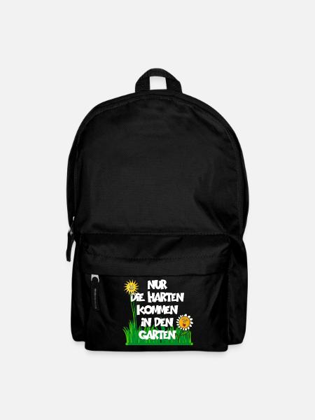 NUR DIE HARTEN KOMMEN IN DEN GARTEN - Rucksack - Schwarz