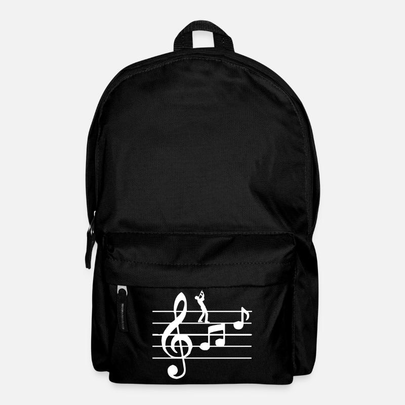 Flöte Blasinstrumente - Rucksack - Schwarz