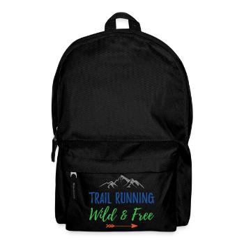 Trail Running – Wild and Free - Backpack - black - Front