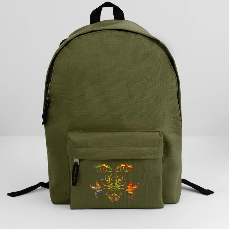Visage zen Sac à dos