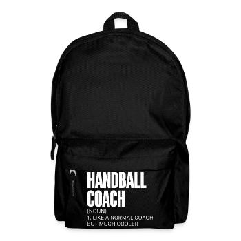 Entraîneur de handball Joueur de handball - Sac à dos - noir - Devant