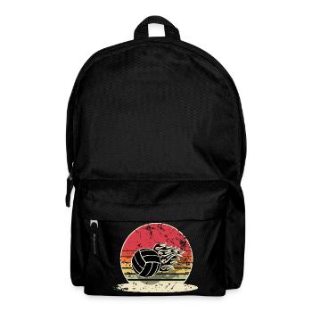 Volleyball - Rucksack - Schwarz - Vorne