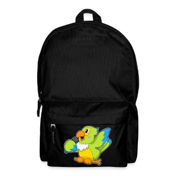 Parrot Singer Microphone Singing - Backpack - black - Front