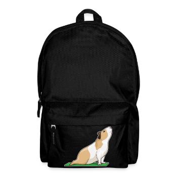 Guinea pig yoga fitness gymnastics - Backpack - black - Front