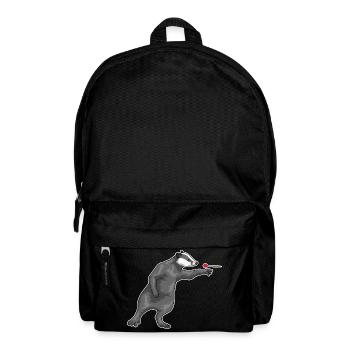 Dachs Dart Dartpfeil - Rucksack - Schwarz - Vorne