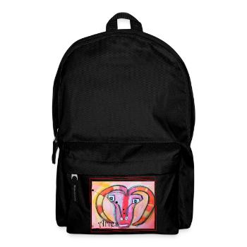 Aries Rainbow Celestial Art - Backpack - black - Front