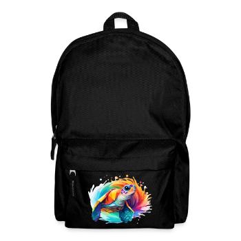 Sea Turtle Design - Backpack - black - Front