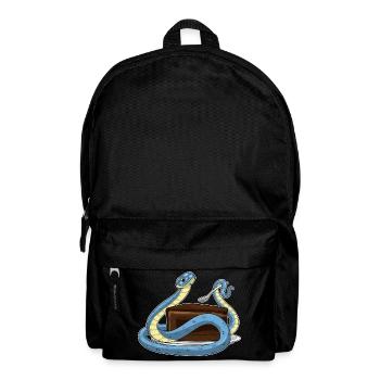 Snake Cake - Backpack - black - Front