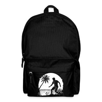 Fußball Junge Zeichnung - Rucksack - Schwarz - Vorne