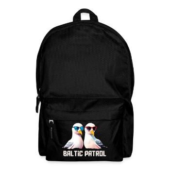 Baltic Patrol Seagulls - Backpack - black - Front