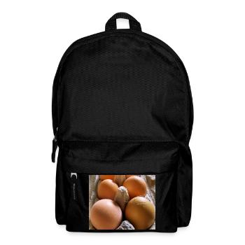 Eggs - Backpack - black - Front
