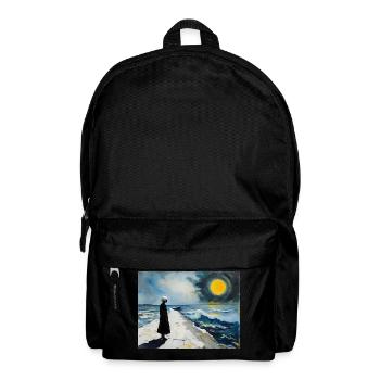 Mom on the Beach 5 - Backpack - black - Front