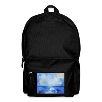 Mama am Strand 7 - Rucksack - Schwarz - Vorne