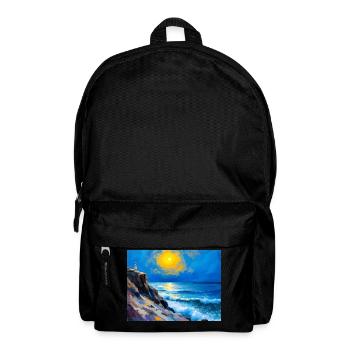 Mom on the Beach 6 - Backpack - black - Front