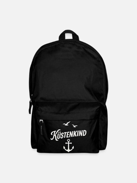 Küstenkind - Rucksack - Schwarz