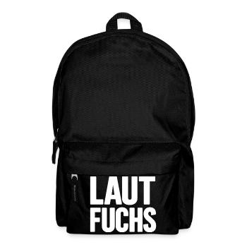 LAUTFUCHS - Rucksack - Schwarz - Vorne