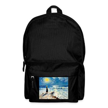 Mom on the Beach 12 - Backpack - black - Front