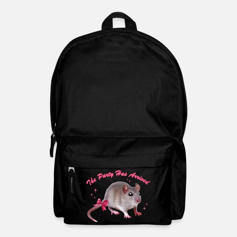 Glamour Mouse Arrives - Rucksack - Schwarz