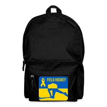 Ukraine Field Hockey Solidarity - Backpack - black - Front