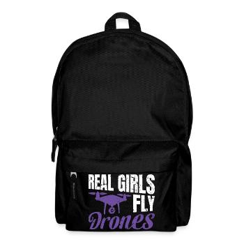 Real Girls fly Drones - Backpack - black - Front