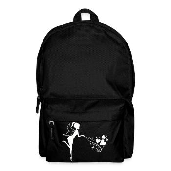 Fée de conte de fées avec magie du cœur - Sac à dos - noir - Devant