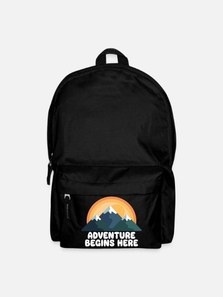 Aventure Mountain Peak Coucher de soleil - Sac à dos - noir