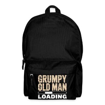 Grumpy Old Man Loading - Rucksack - Schwarz - Vorne
