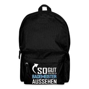 Seul un sauveteur peut avoir l’air aussi bien - Sac à dos - noir - Devant