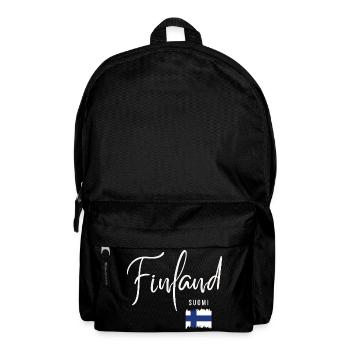 Made in Finland, Finnish roots - Backpack - black - Front