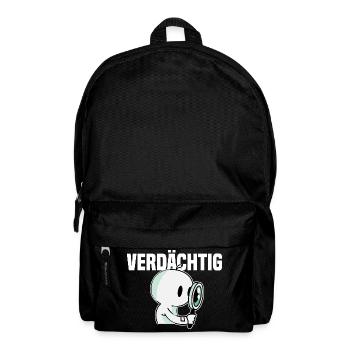 Detektiv - Rucksack - Schwarz - Vorne