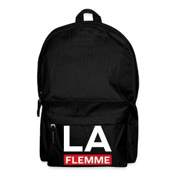 flemme - Sac à dos - noir - Devant
