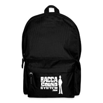 ragga-sound-system-logo-W - Rucksack - Schwarz - Vorne