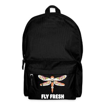 Sushi Dragonfly Fly Fresh - Backpack - black - Front