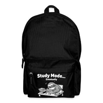 Sleep mode Sloth at the desk - Backpack - black - Front