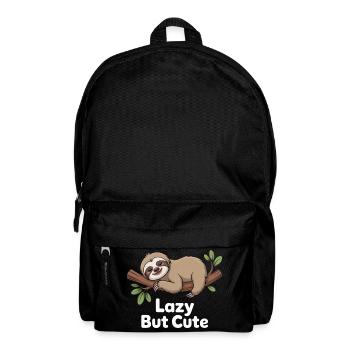 Paresseux mais mignon – Paresseux de Kawaii - Sac à dos - noir - Devant