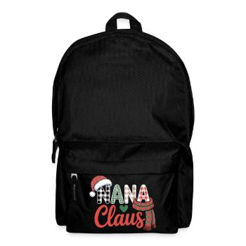 Nana Claus Christmas  - Backpack - black - Front
