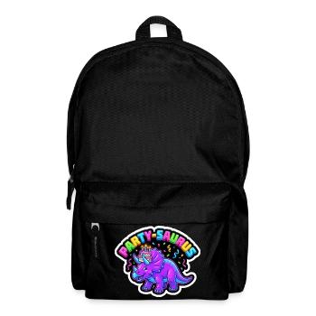 Party Saurus Birthday Dino - Backpack - black - Front