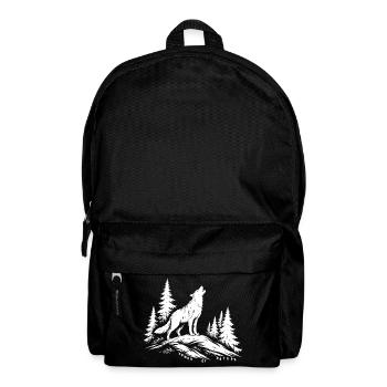 Power Wolf and Nature - Backpack - black - Front