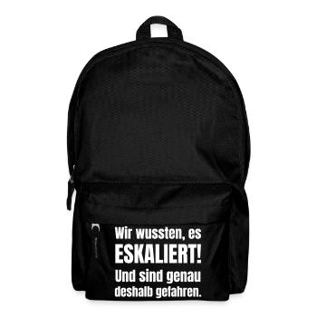 Graduation trip trip group holiday party - Backpack - black - Front