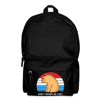 Capybara - Backpack - black - Front