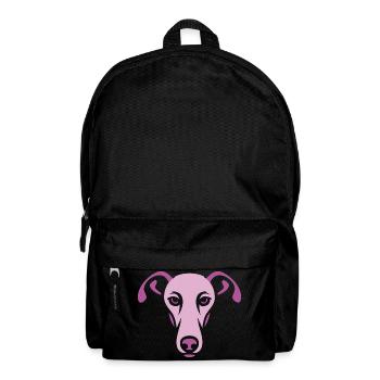 Lévrier, Galgo - Sac à dos - noir - Devant