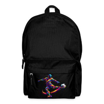 Fußballspieler Geschenk Fußball Kinderjunge - Rucksack - Schwarz - Vorne