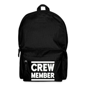 crew member - Backpack - black - Front