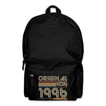Original 1996 Vintage Vintage Cadeau d’anniversaire - Sac à dos - noir - Devant