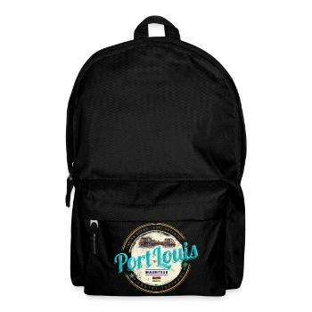 Port Louis Mauritius Indischer Ozean Souvenir - Rucksack - Schwarz - Vorne