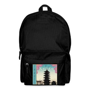 Kyoto Pagode im Abendlicht-Tavel Kyoto Japan - Rucksack - Schwarz - Vorne