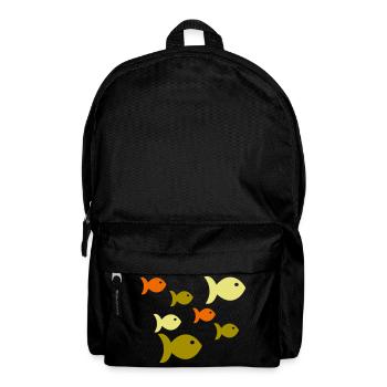Fish School of Fish - Backpack - black - Front