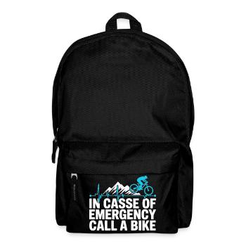 Mountainbike Downhill MTB Riding Radsport Action - Rucksack - Schwarz - Vorne