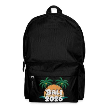 Bali 2026 - Rucksack - Schwarz - Vorne