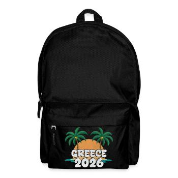 Greece 2026 - Rucksack - Schwarz - Vorne